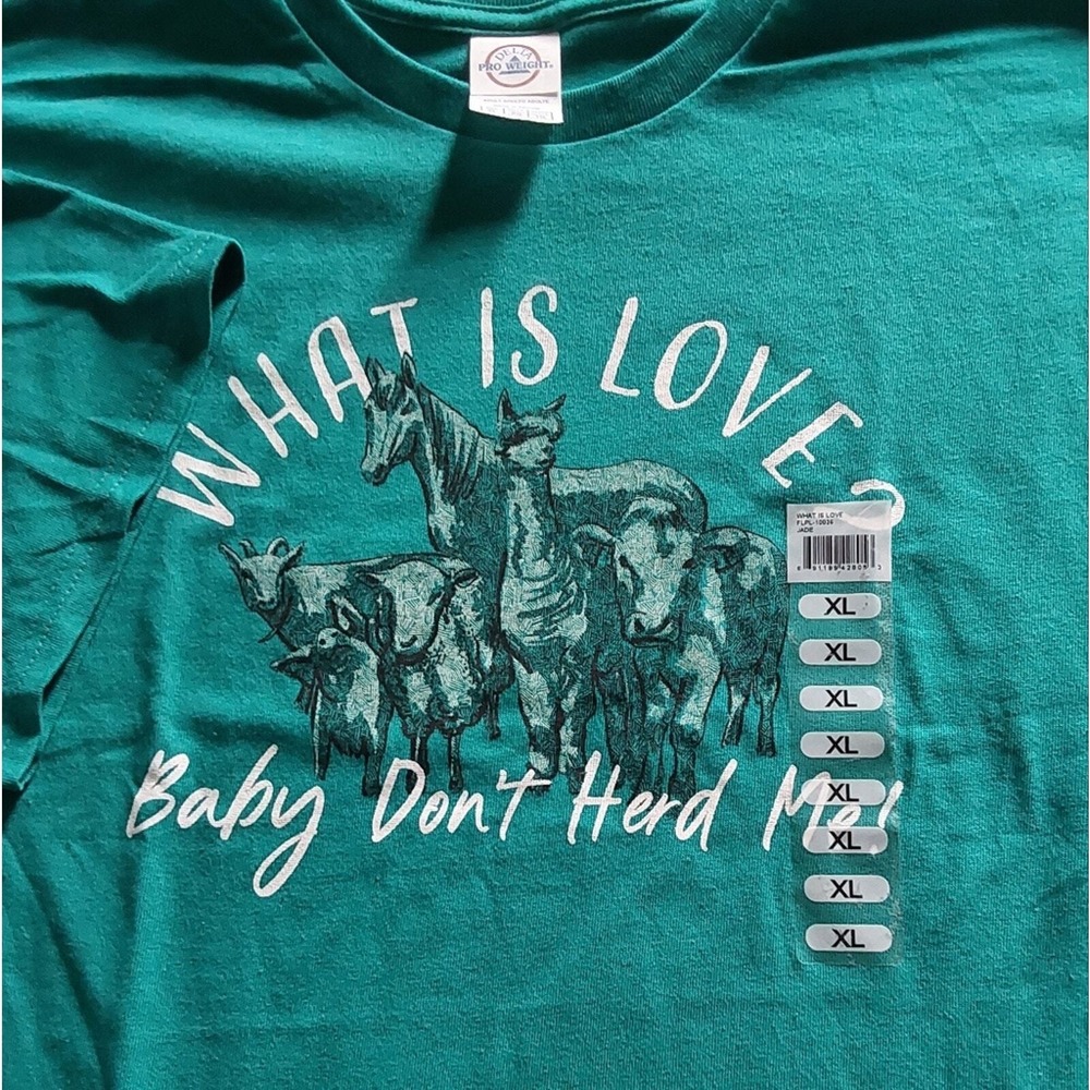 Delta Pro Weight‎ Graphic Tee Funny Animal Herd XL
